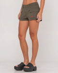 Rusty Tempo Low Rise Ripstop Cargo Short