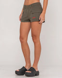 Rusty Tempo Low Rise Ripstop Cargo Short