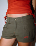 Rusty Tempo Low Rise Ripstop Cargo Short