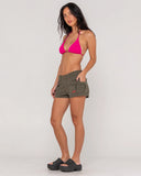 Rusty Tempo Low Rise Ripstop Cargo Short