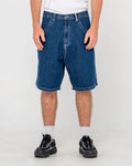 Rusty Flip Daddy 22.5" Tapeless Baggy Jort