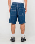 Rusty Flip Daddy 22.5" Tapeless Baggy Jort