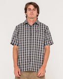 Rusty Datsun Check Short Sleeve Shirt
