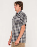 Rusty Datsun Check Short Sleeve Shirt