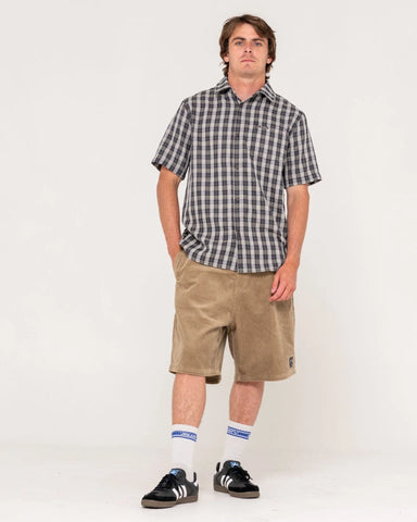 Rusty Datsun Check Short Sleeve Shirt