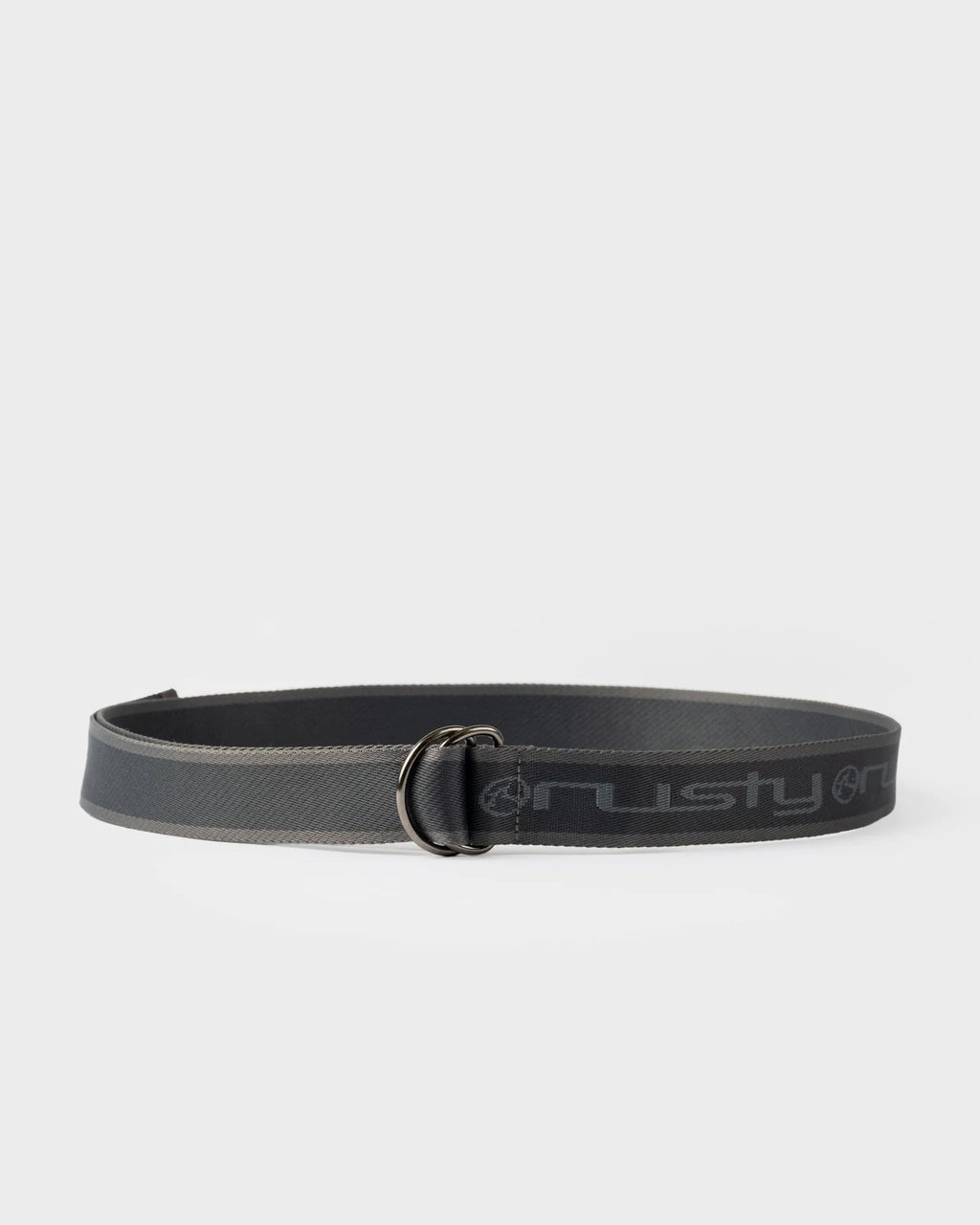 Rusty Double D D Ring Webbing Belt