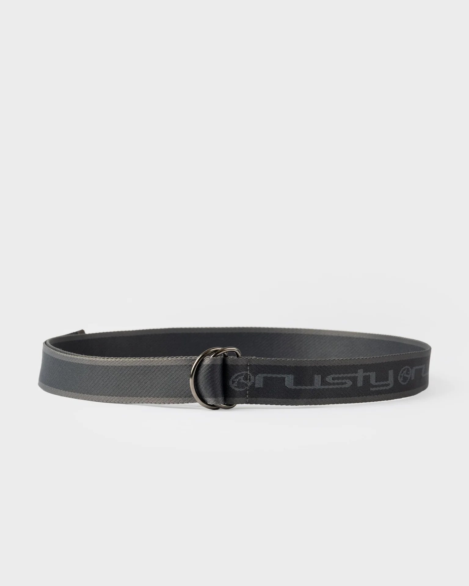 Rusty Double D D Ring Webbing Belt