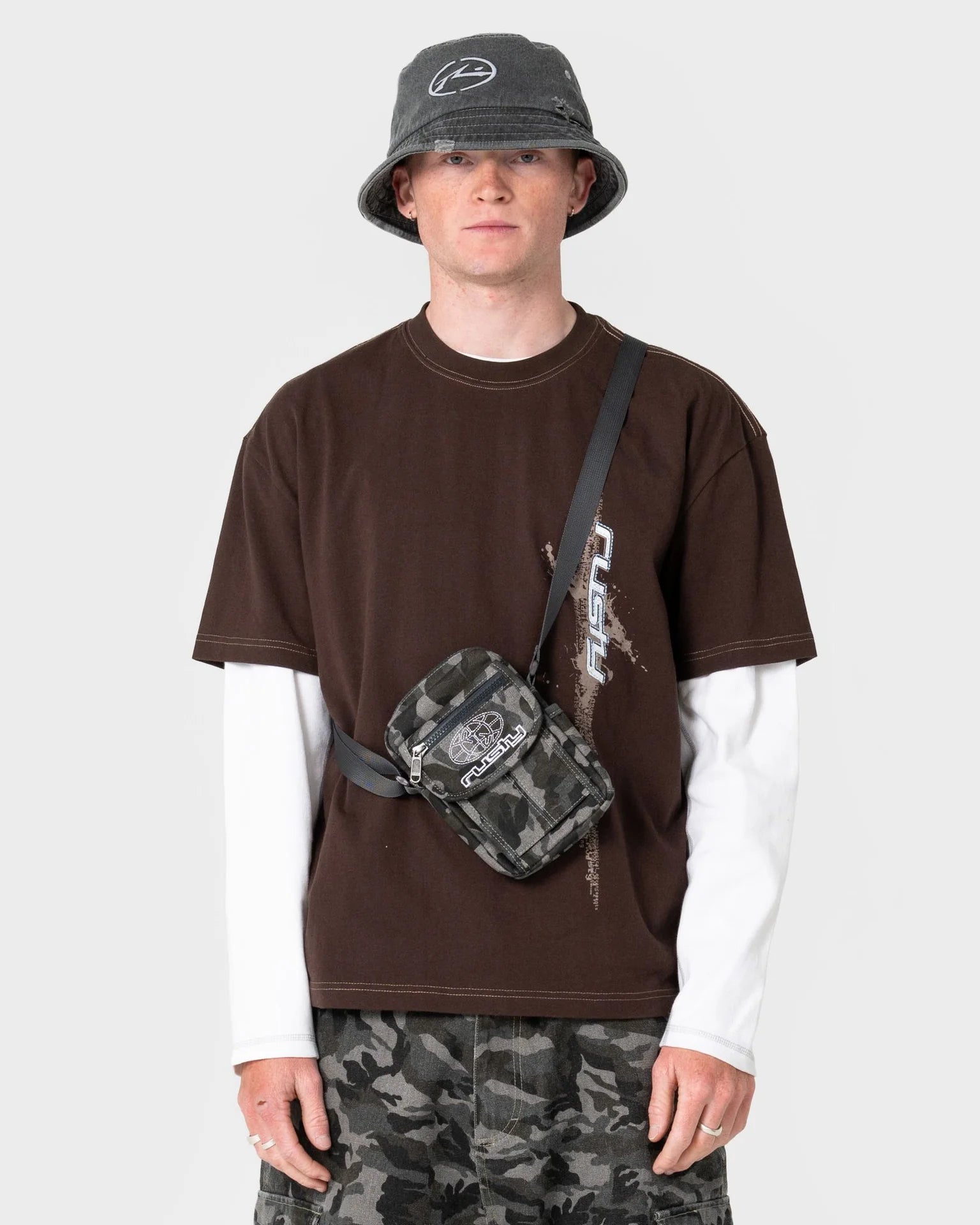Rusty Rambo Camo Crossbody Bag