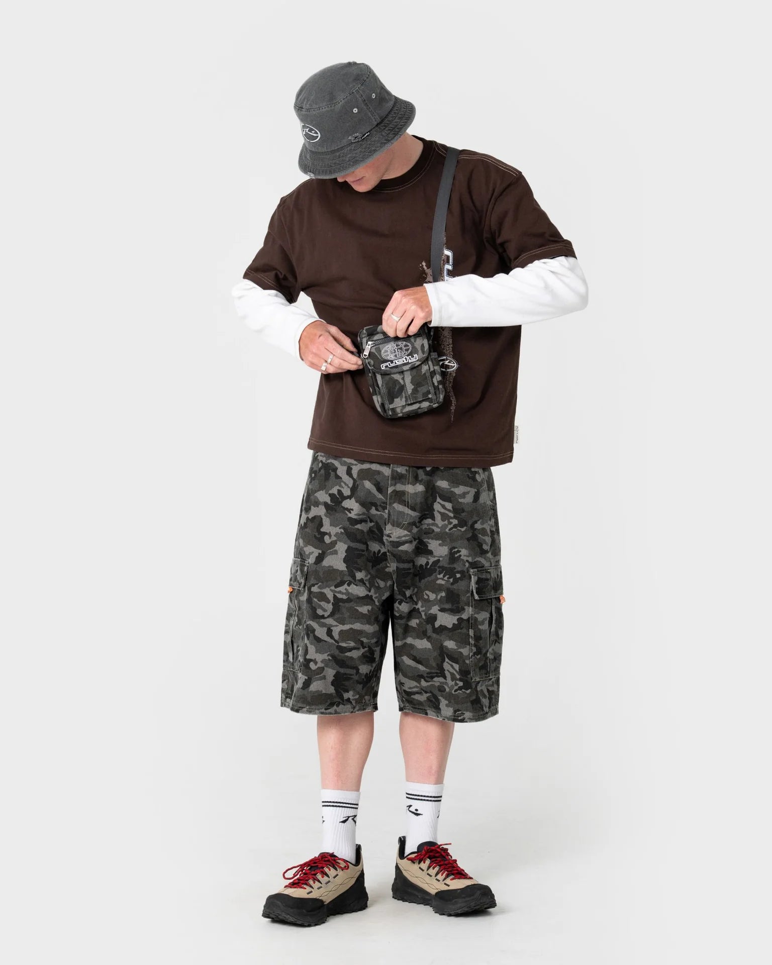 Rusty Rambo Camo Crossbody Bag