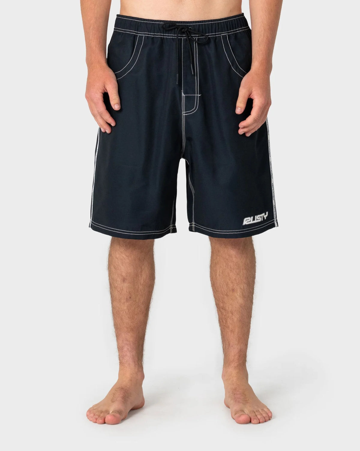 Rusty Flip Daddy 22" Elastic Waist Boardshort