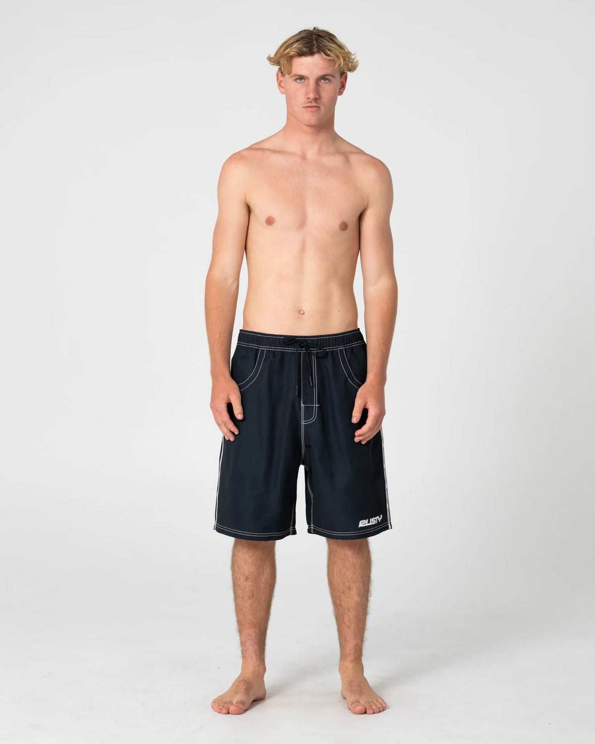 Rusty Flip Daddy 22" Elastic Waist Boardshort
