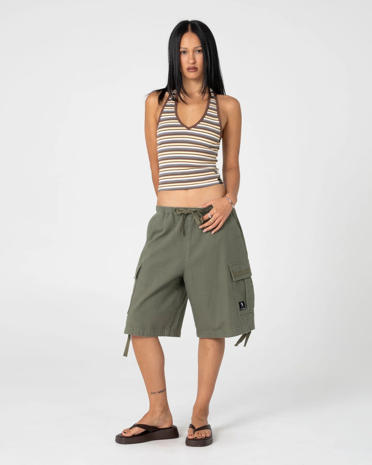 Rusty Halley Halter Top
