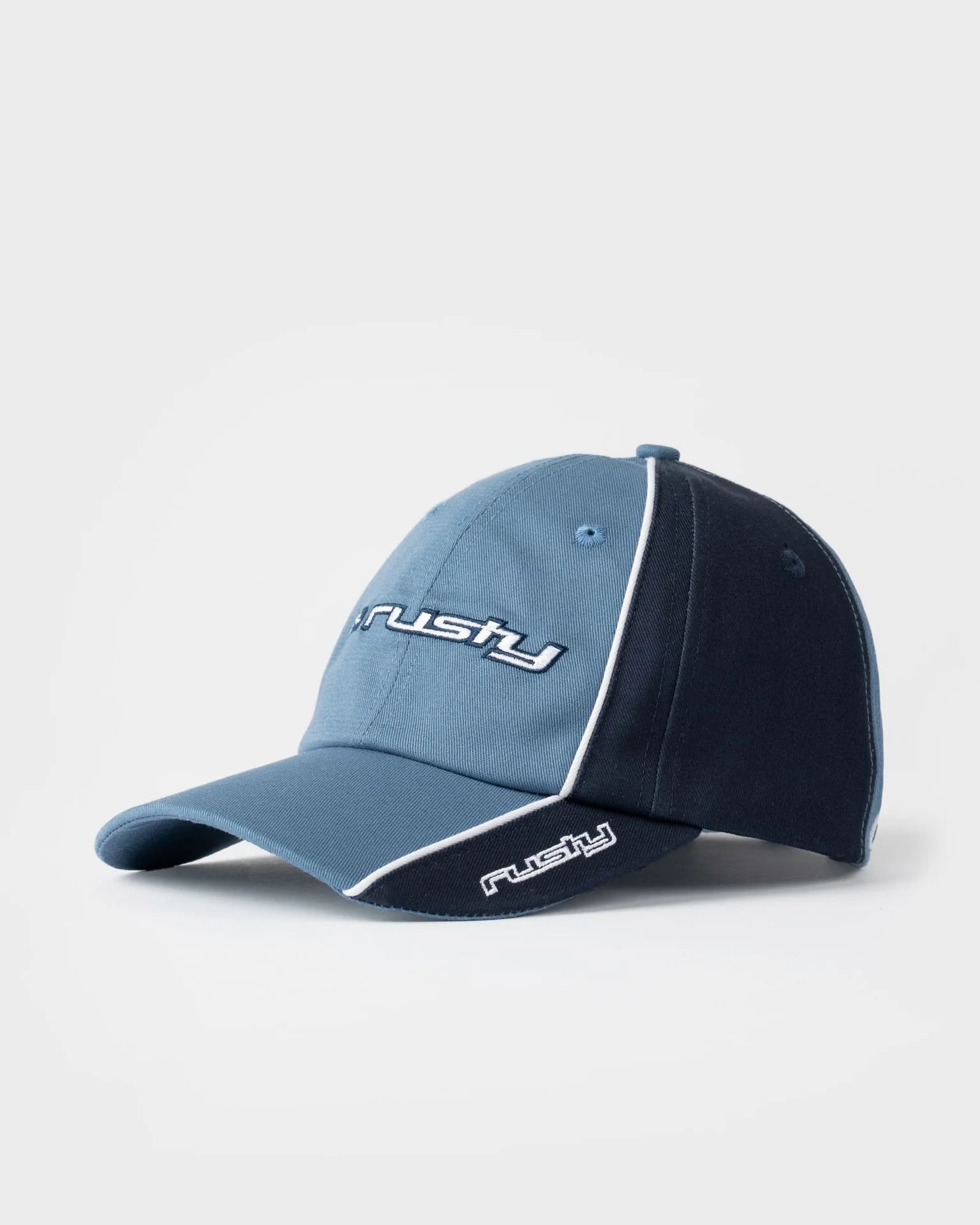 Rusty White Lines Dad Cap