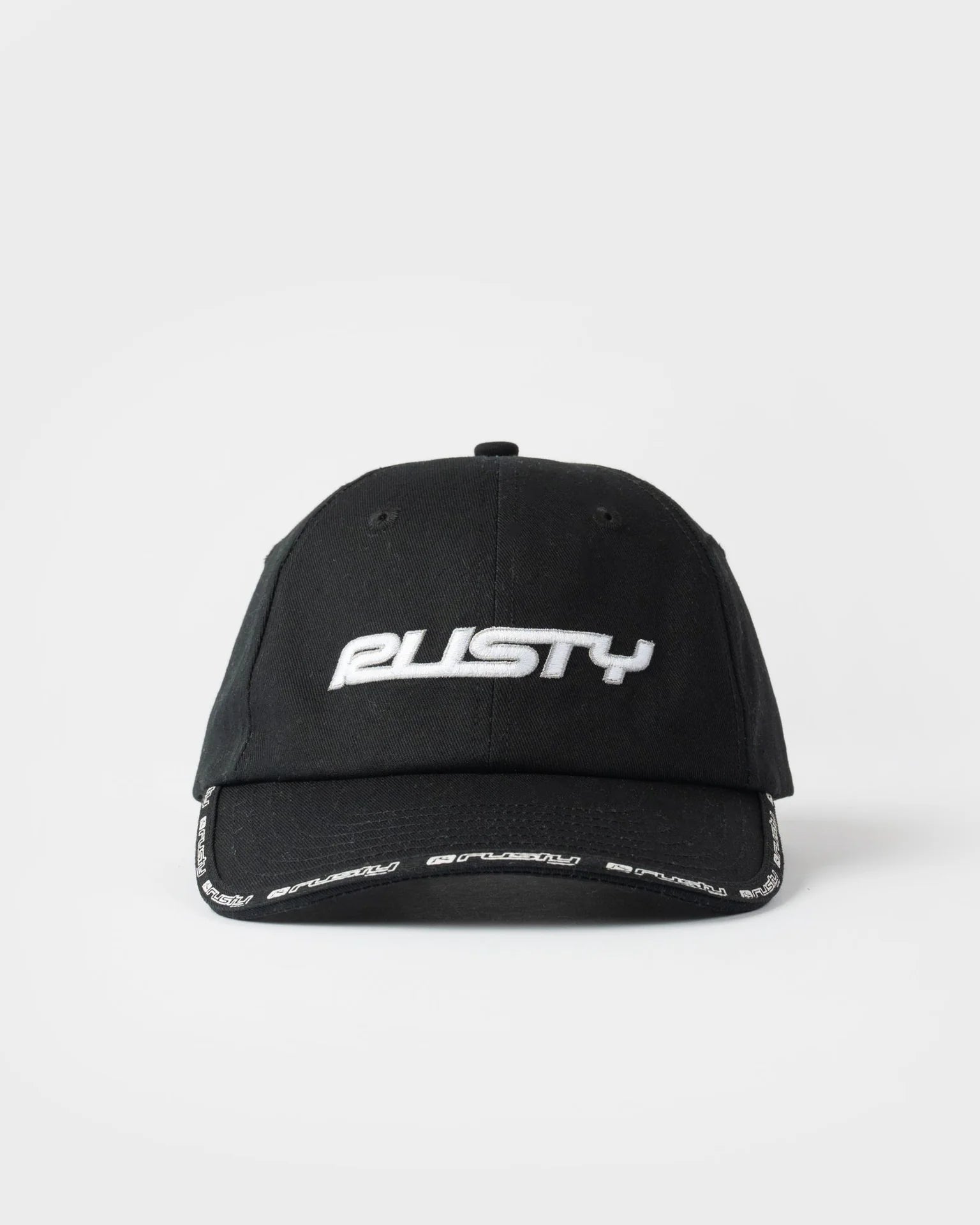 Rusty Black List Dad Cap