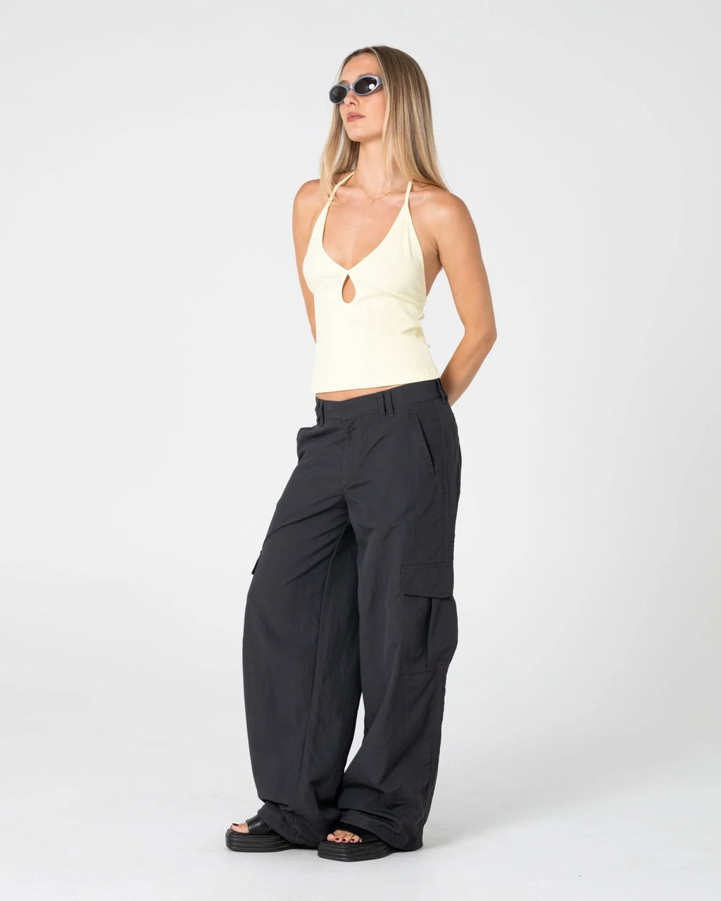 Rusty Melrose Low Rise Cargo Pant