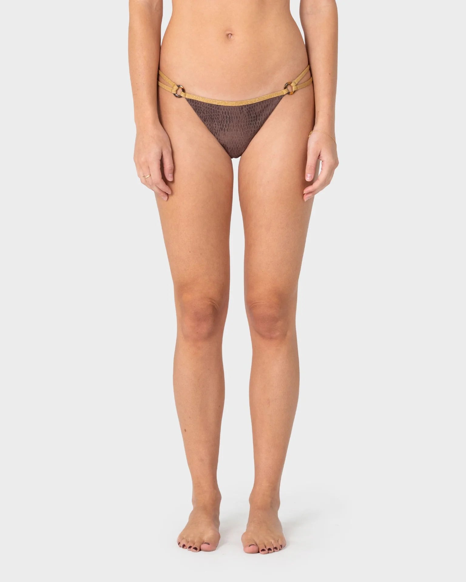 Rusty Viper Ring Midi Bikini Bottom