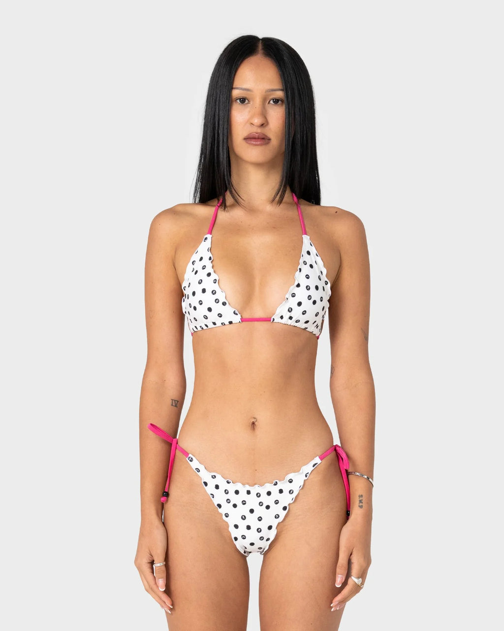 Rusty Miss Dot Tri Bikini Top
