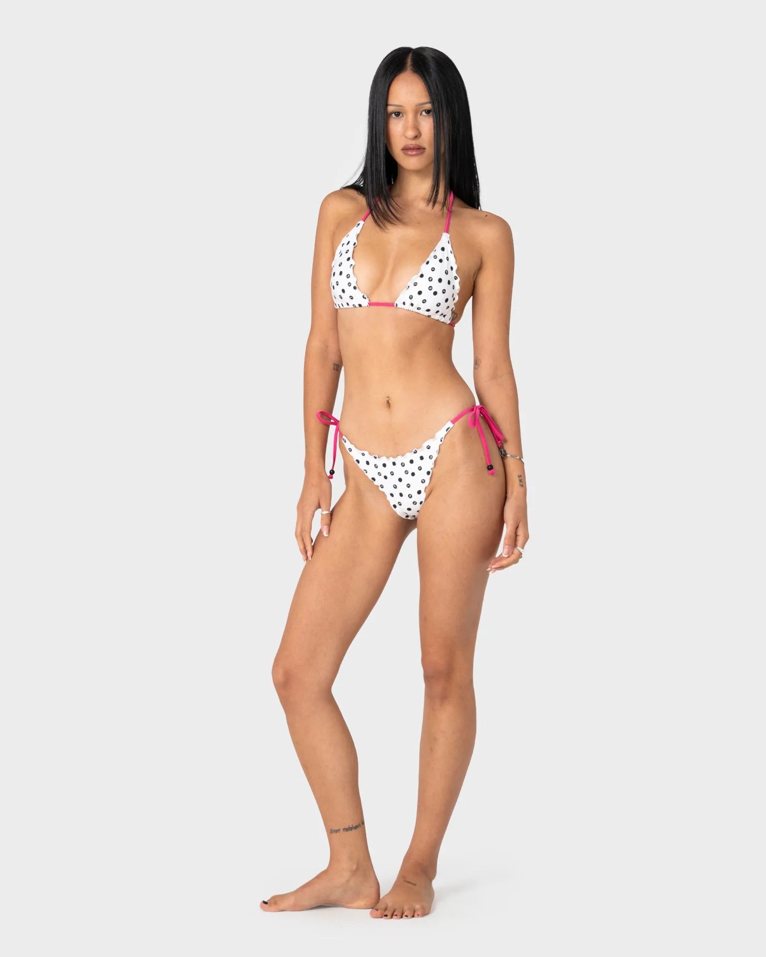 Rusty Miss Dot Tri Bikini Top