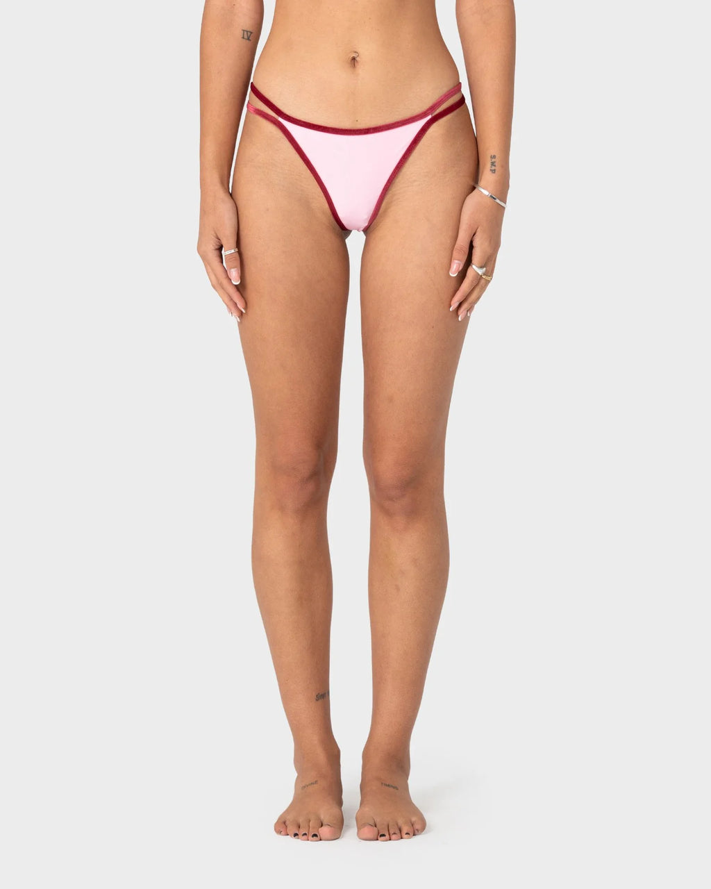 Rusty Sugary Velvet Brazilian Bikini Bottom