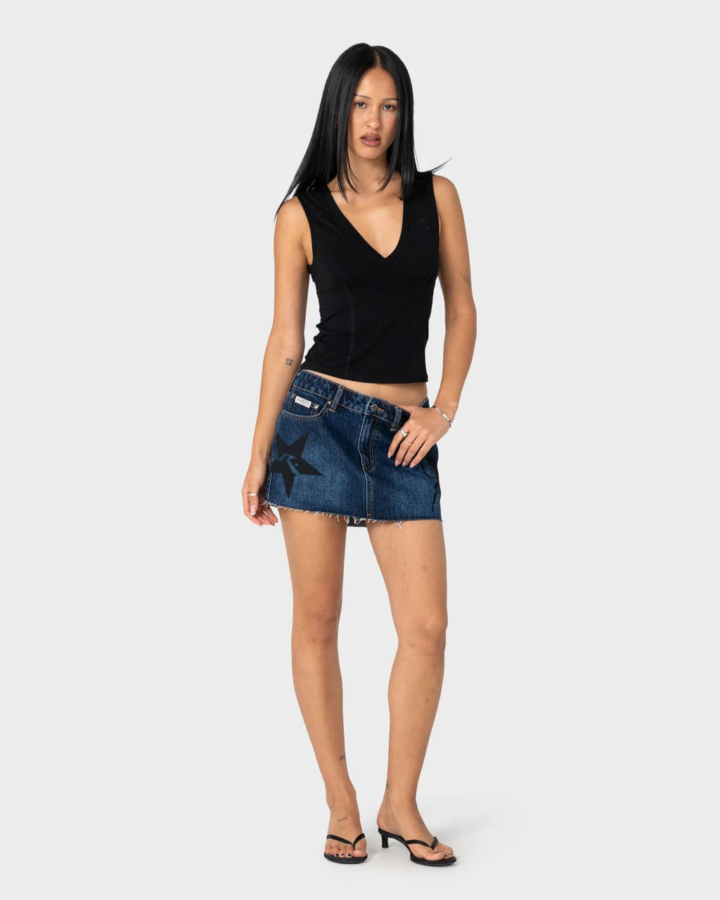 Rusty Vixen Vee Neck Tank Top