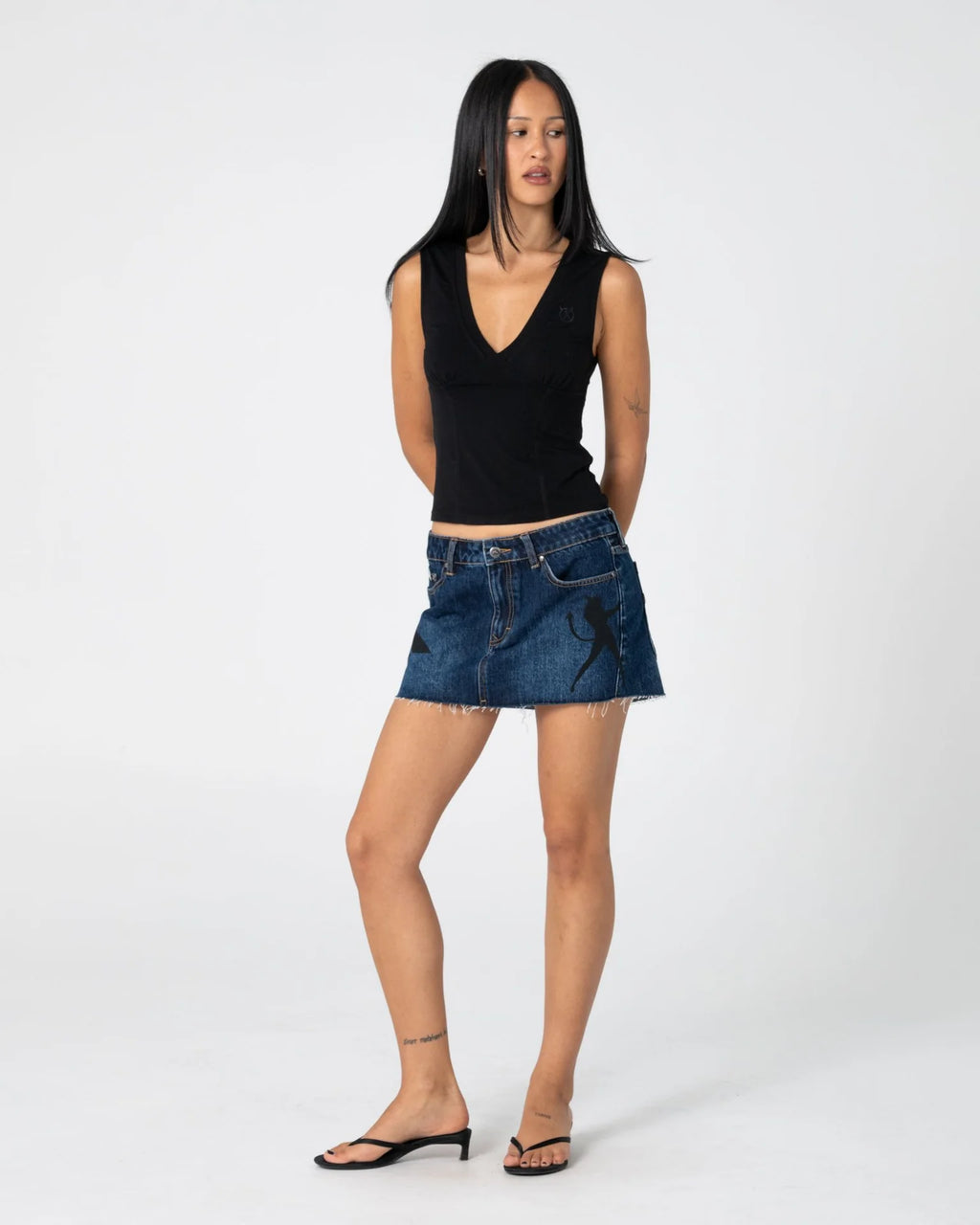 Rusty Vixen Vee Neck Tank Top