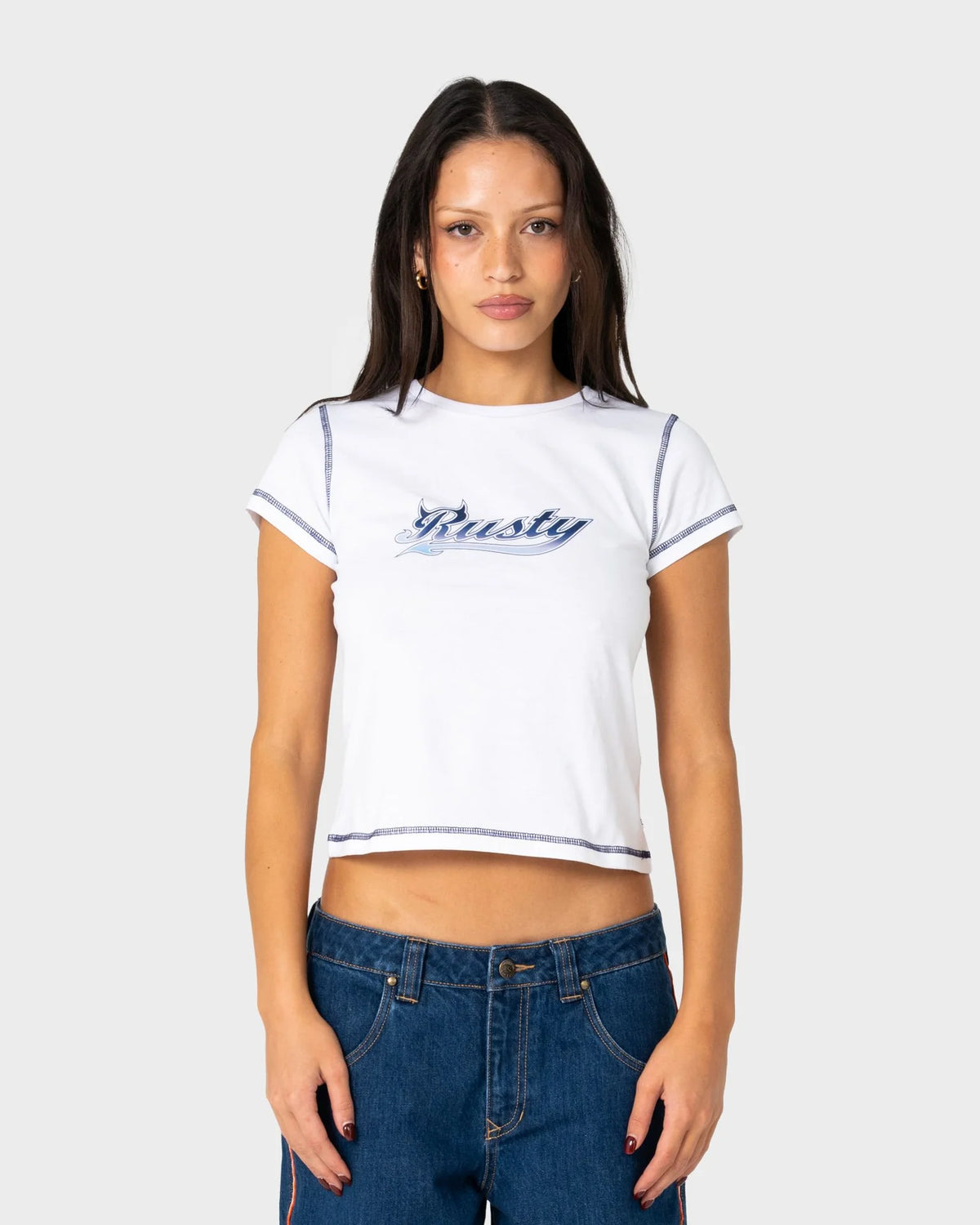Rusty Horny Devil Baby Tee