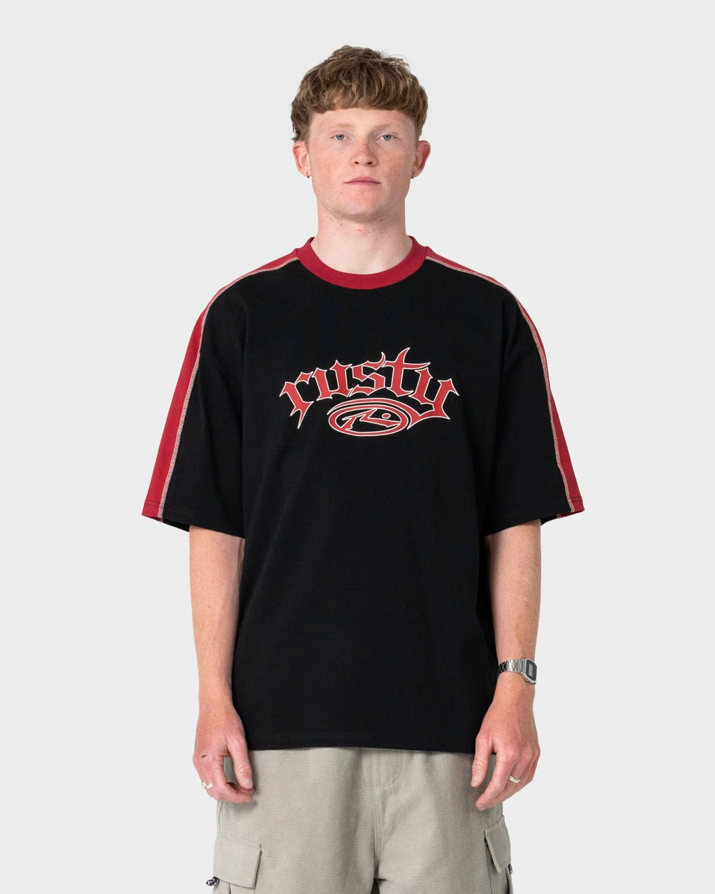 Rusty Scream Graphic Oversized Tee