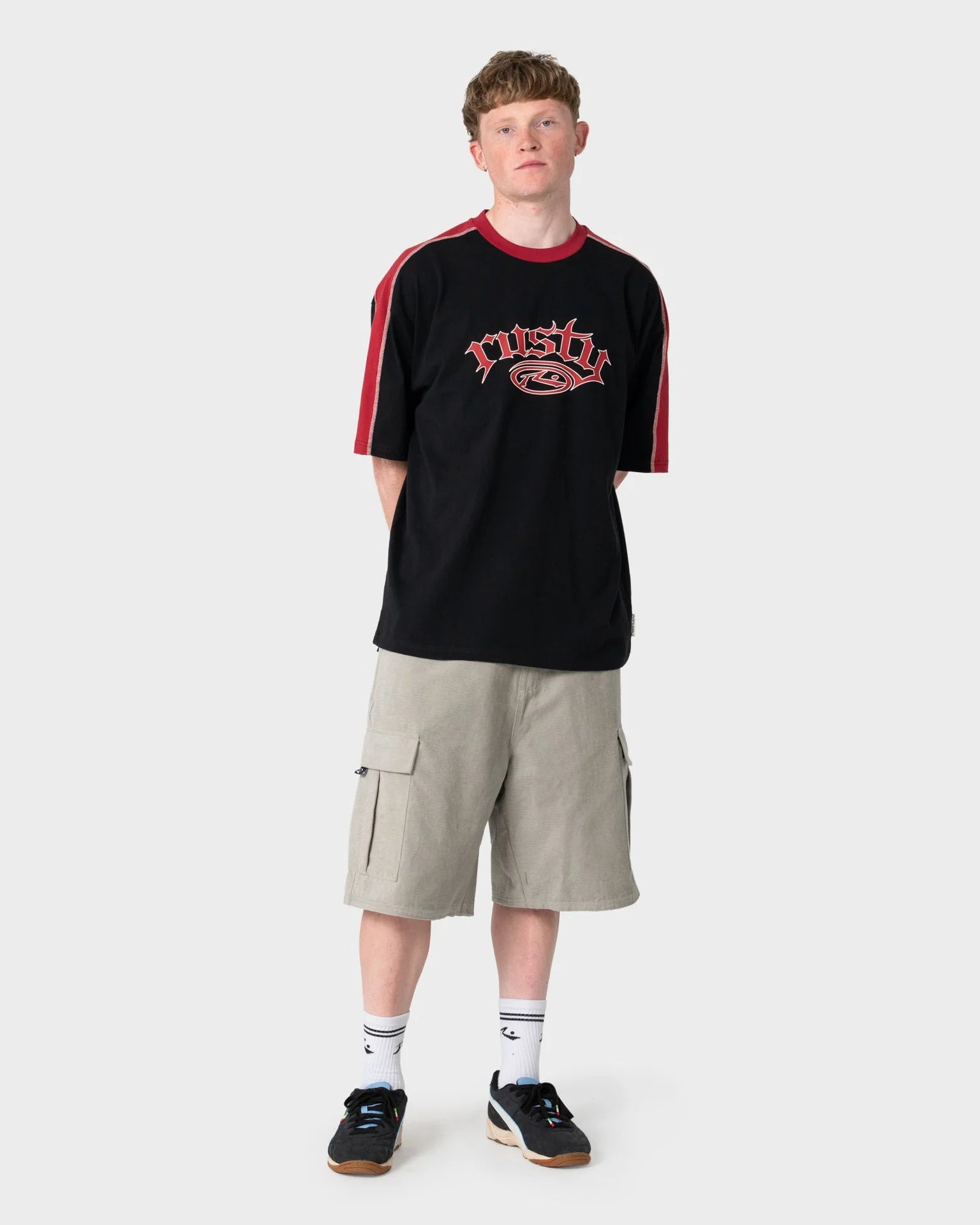 Rusty Scream Graphic Oversized Tee