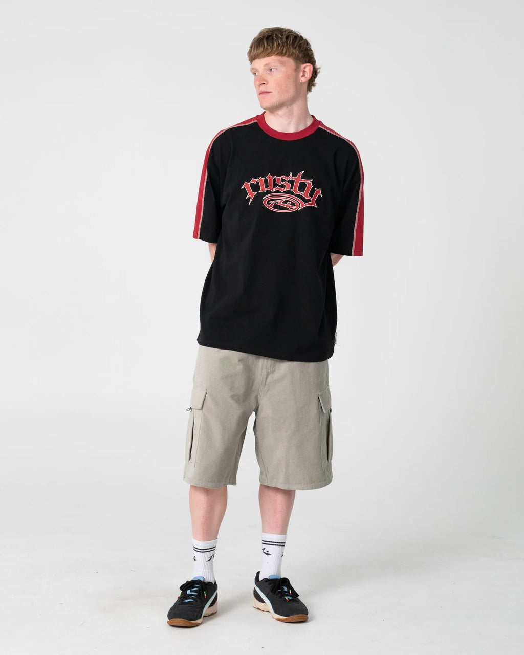 Rusty Scream Graphic Oversized Tee
