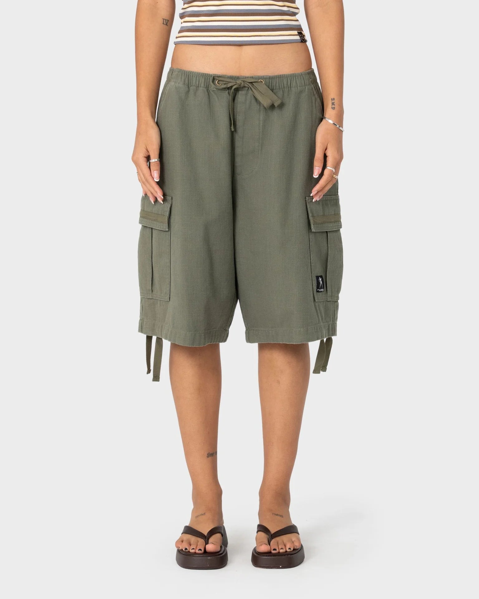 Rusty River Low Rise Baggy Cargo Short