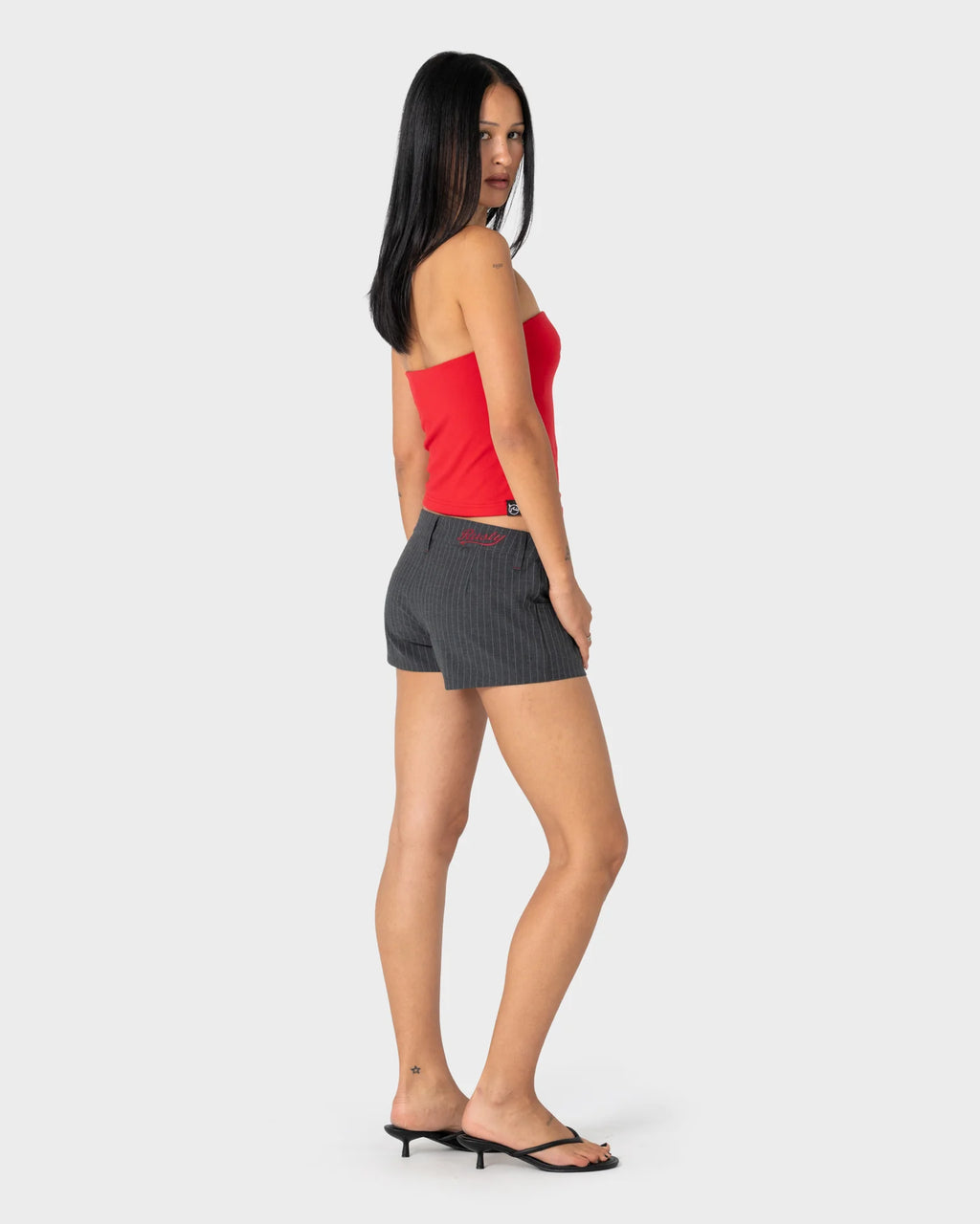 Rusty Finance Mummy Low Rise Suit Short