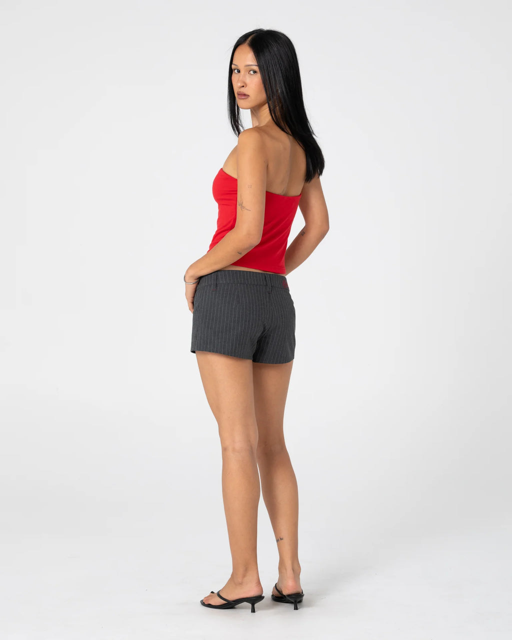 Rusty Finance Mummy Low Rise Suit Short