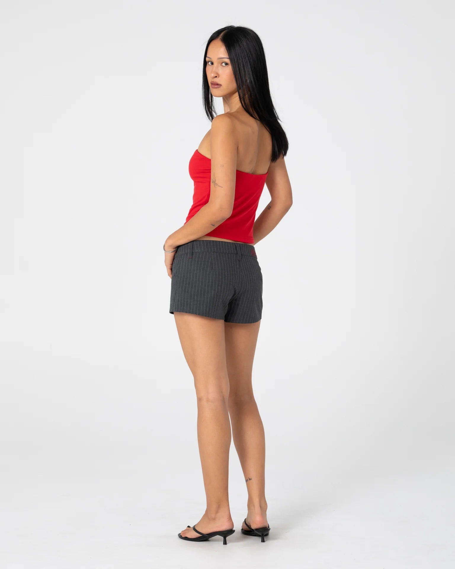 Rusty Finance Mummy Low Rise Suit Short