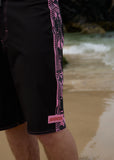 Afends Boned Hemp Surf Related V2 Boardshorts 20" - Black