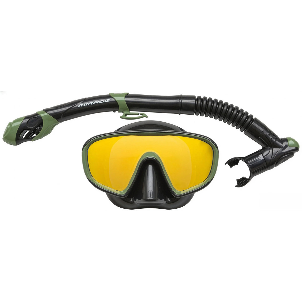 Mirage Abyss Dry Silicone Mask And Snorkel Adult
