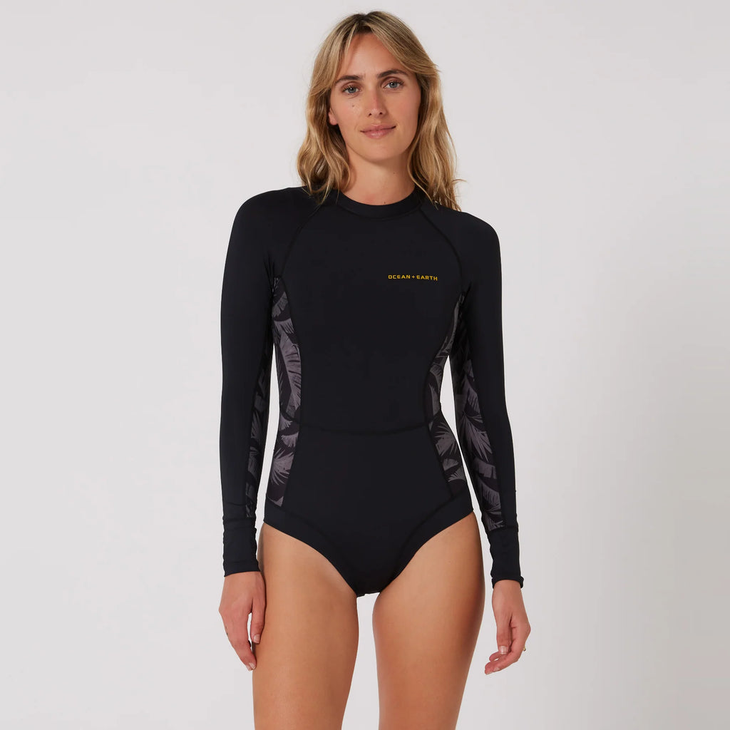 Ocean & Earth Oceana L/S Back Zip Rashie