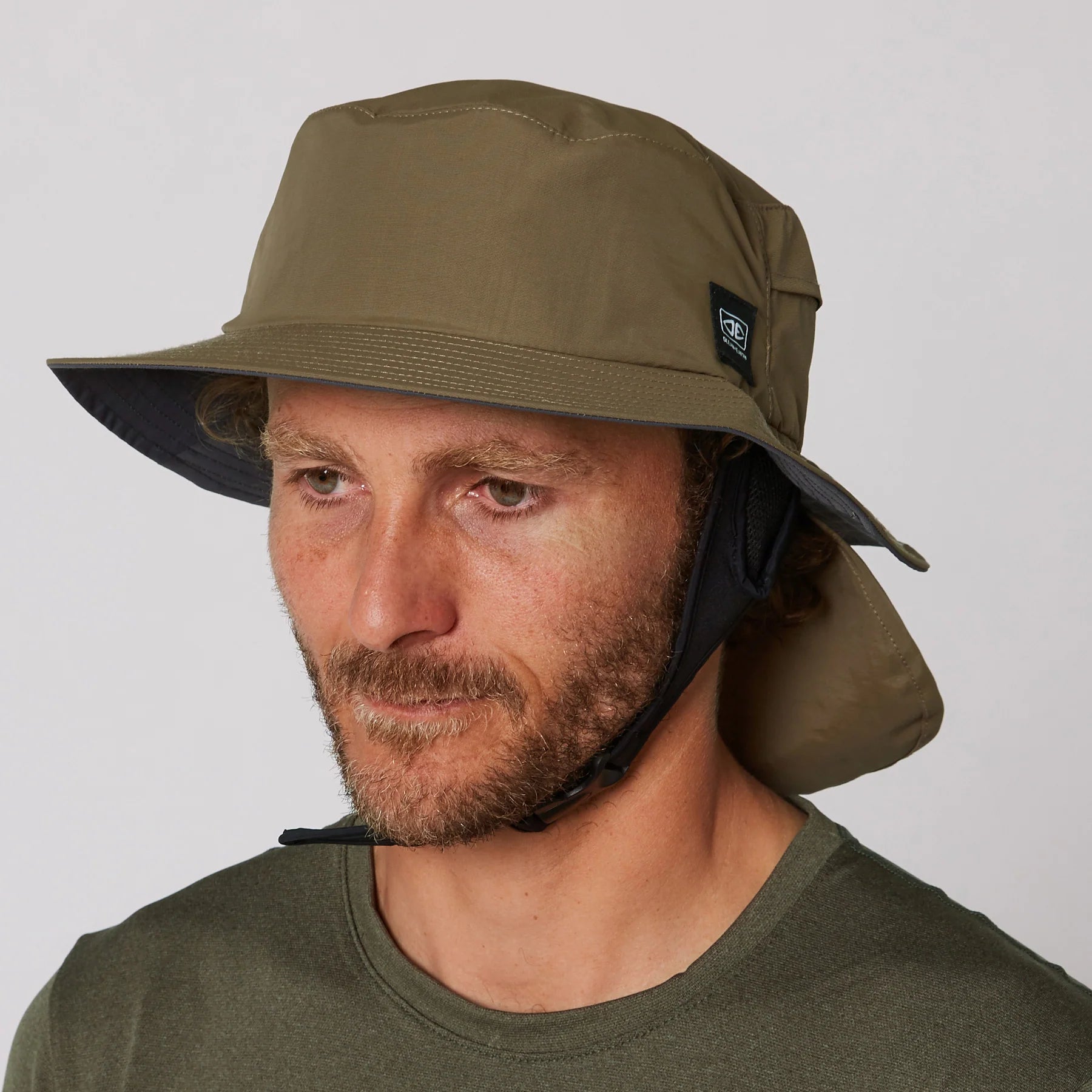 Ocean & Earth Indo Stiff Peak Surf Hat