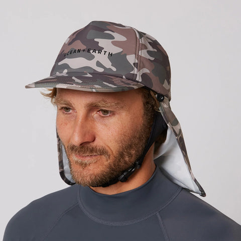 Ocean & Earth Bingin Lightweight Legionnaire Surf Cap