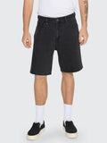 Thrills Mid Slacker Denim Short Aged black