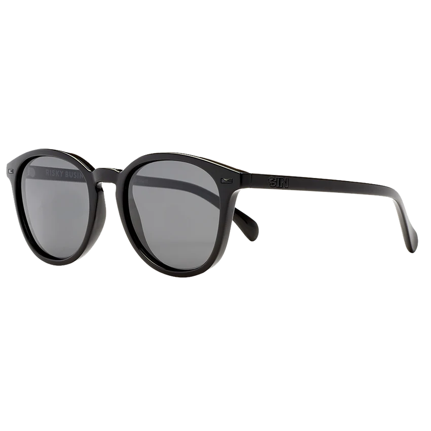 Sin Eyewear Risky Business Matt Raven Smoke Polarised