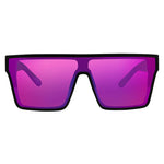 Sin Eyewear Loose Cannon Matt Raven X Crt Pink Flash Polarised