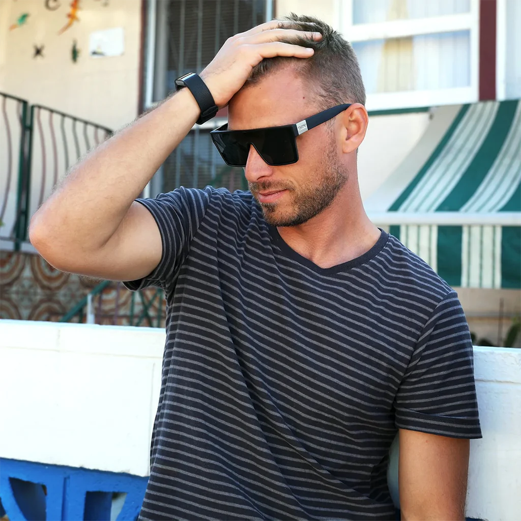 Sin Eyewear Loose Cannon Matt Raven Monster Smoke Polarised