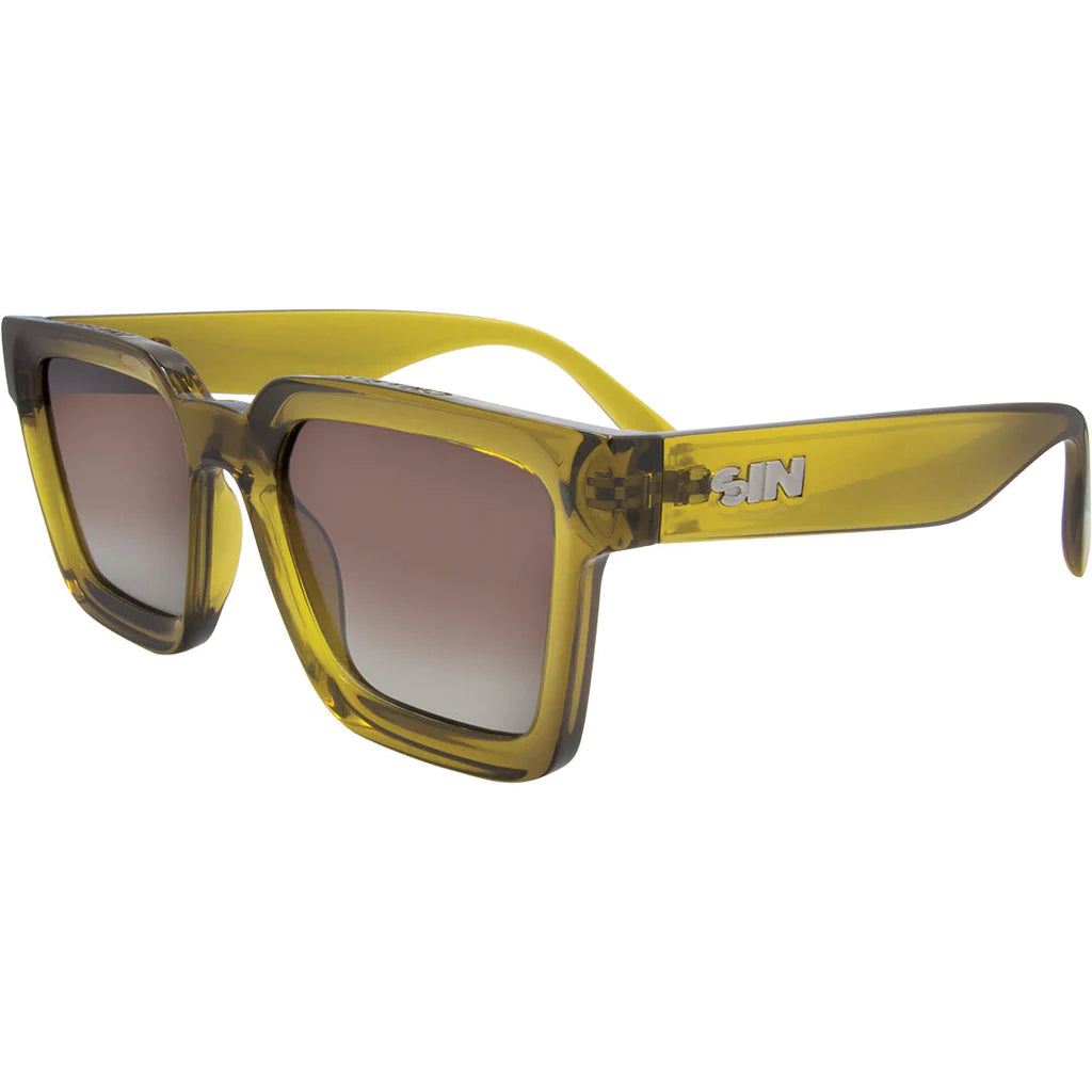 Sin Eyewear Top Shelf Green Brown Polarised