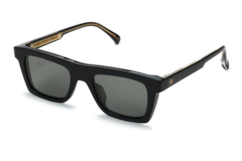 AM Eyewear Steeb Large Black Polarised