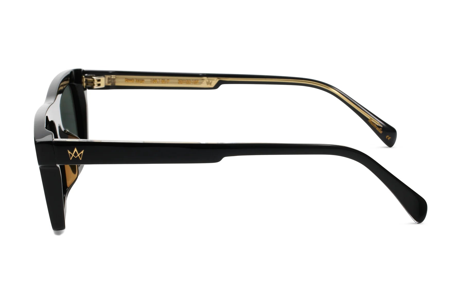 AM Eyewear Steeb Large Black Polarised