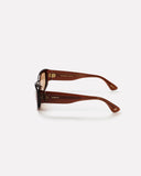 Epokhe Eyewear Ember - Brown Polished / Brown