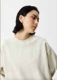 Unlimited Unisex Recycled Crew Neck - Worn White