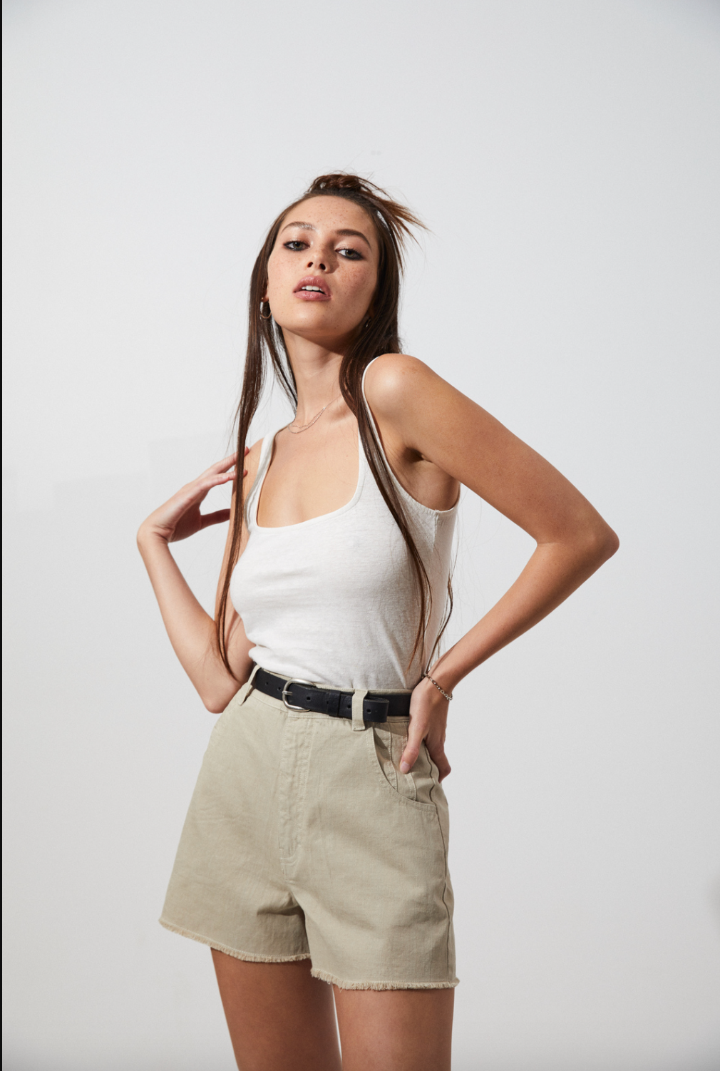 Afends Ashley Hemp Square Neck Singlet