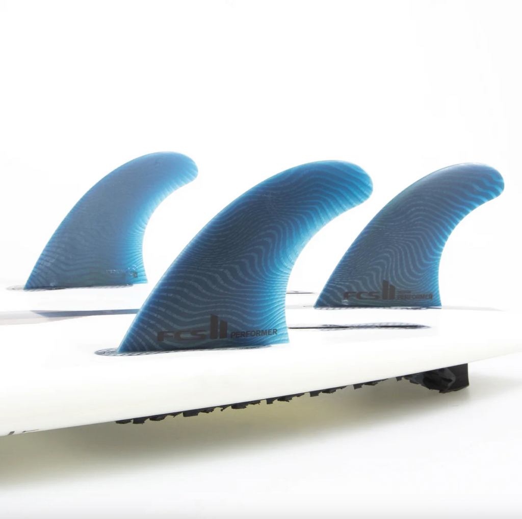 FCS II Performer Neo Glass Pacific Tri Fins