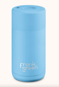 Frank Green 355ml/12oz Ceramic Reusable Cup Sky Blue